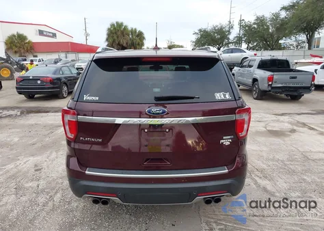 2018 Ford Explorer Platinum from USA, damaged, VIN 1FM5K8HT0JGB43791